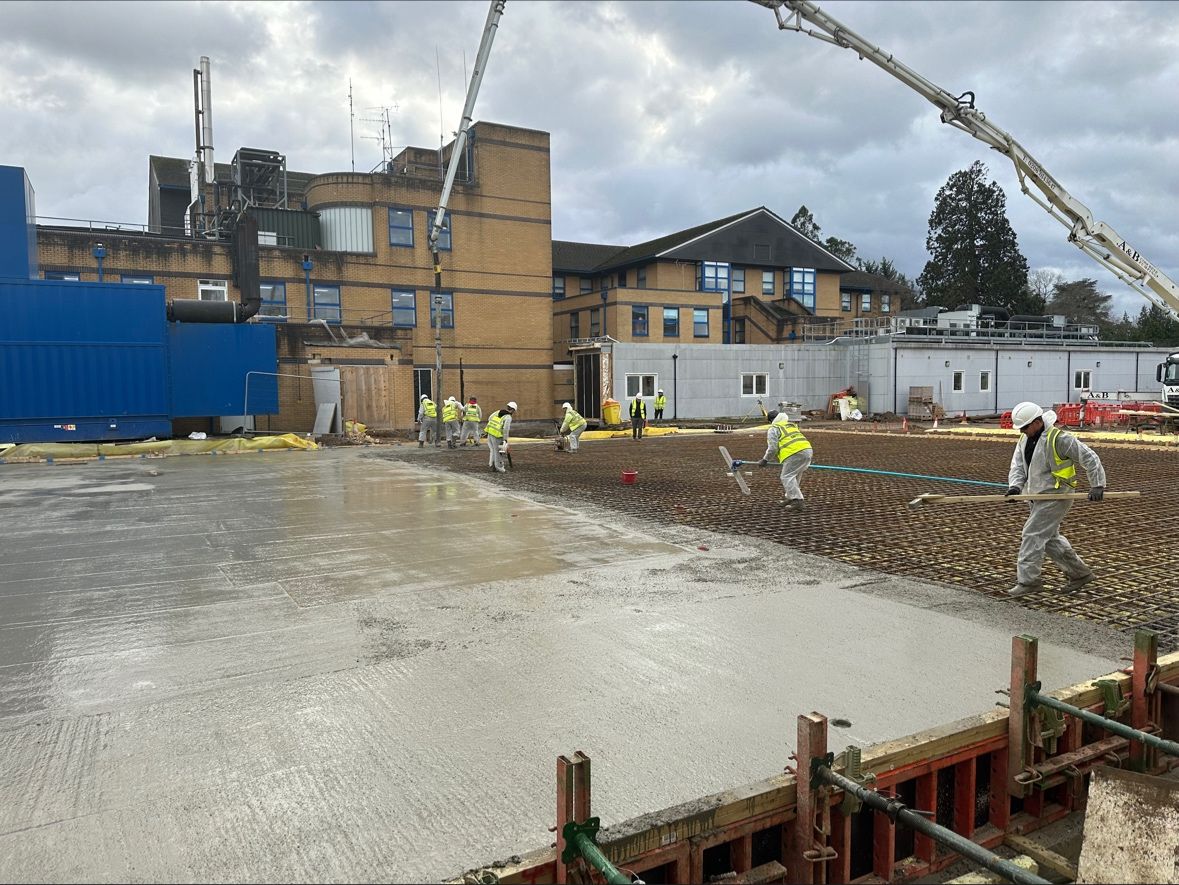 Frimley Park Hospital Progress Photography