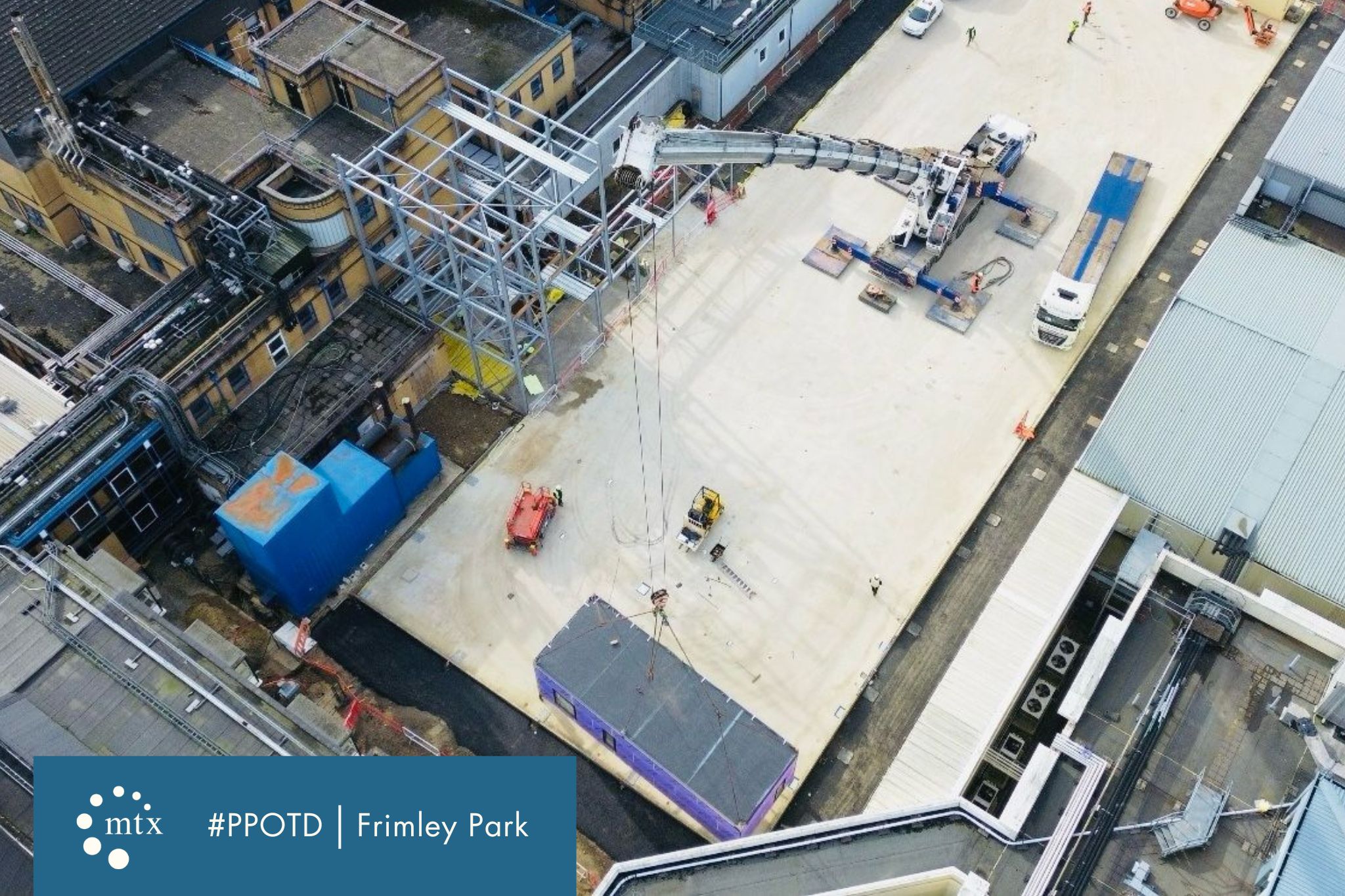 Frimley Park Hospital Progress Photography